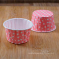 Custom Roll Mouth Paper Souffle Muffin Cake Cups, High Temperature Film Cups